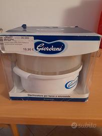 sterilizzatore Giordani per forno microonde 
