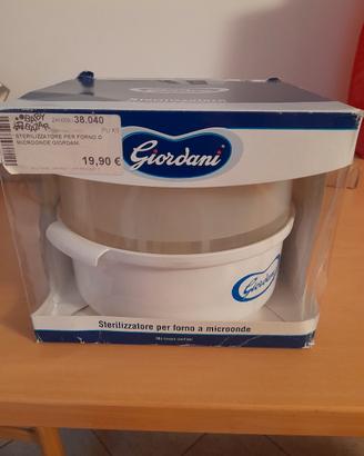 sterilizzatore Giordani per forno microonde 