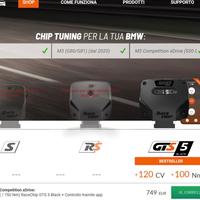 Bmw M3 M4 xdrive 530 cv modulo racechip  650 cv