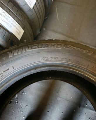 Treno di 4 gomme Termiche usate Winguard