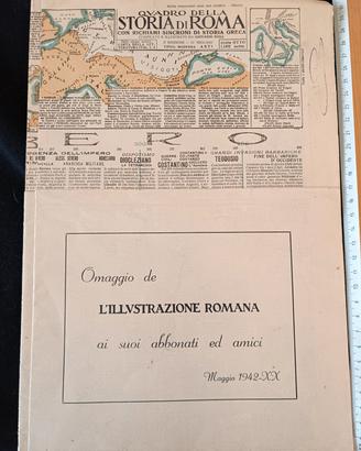 opuscolo 1942 omaggio de l'Illustrazione Romana