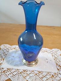 Piccolo vaso con base in argento