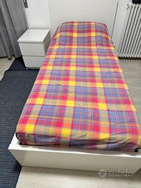 Letto IKEA MALM singolo + materasso