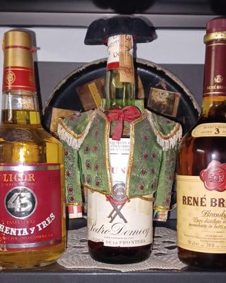 E BRANDY FUNDADOR RENE' BRIAND E LICOR 43 ANNI 70