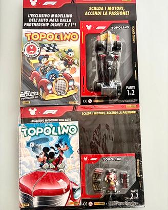 Topolino 3693 / 3694  Kimi Paperelli / Speciale F1