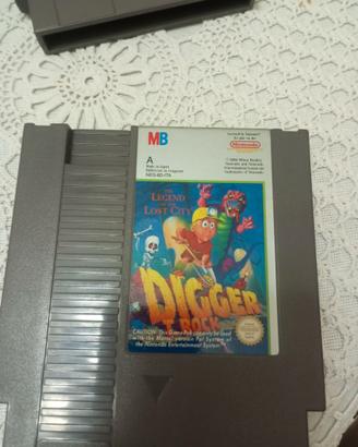 The Legend Of Lost City Digger T.Rock 8bit Nintend