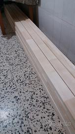  14 murali travi Listelli lamellare 300x12x7.5cm