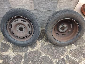 SET 2 gomme pneumatici 4 stagioni 165/65 R13 77T H