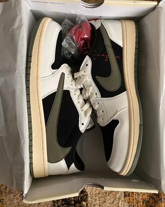 Jordan 1 Retro Low OG SP Travis Scott Olive EU46