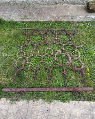 Erpice da traino antico