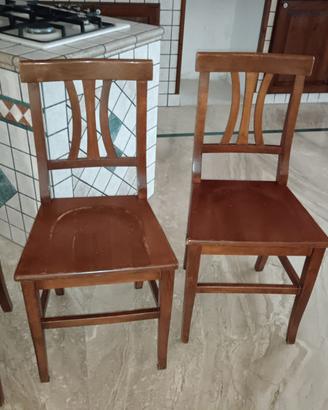 Tavolo sedie  in legno