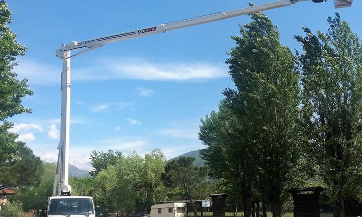 Piattaforma aerea CELA DT 40 con credito d'imposta