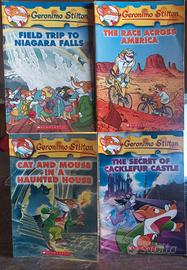 Geronimo Stilton e Ulisses Moore in inglese