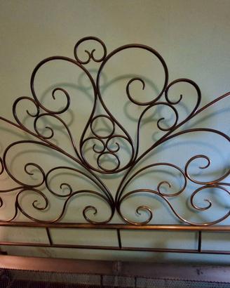 Letto matrimoniale ottone