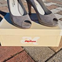 Décolleté Melluso grigio perla – elegante e raffin