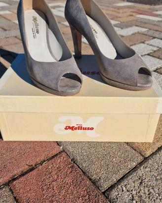 Décolleté Melluso grigio perla – elegante e raffin