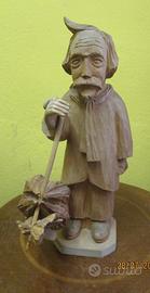 scultura in legno intagliata da scultori in trenti