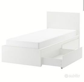 Letto singolo Malm Ikea 