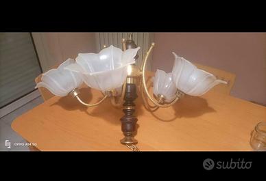lampadario vintage a sospensione