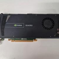 NVIDIA QUADRO 4000 HP 671137 2 GB scheda video PC