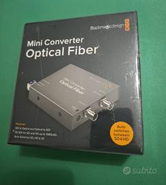 Mini Converter Optical Fiber Blackmagicdesign 