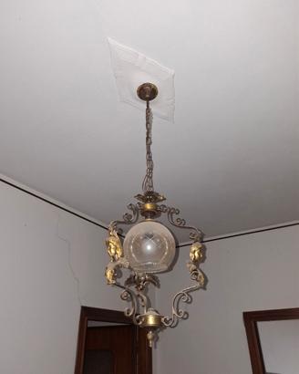 lampadari in ottone. 