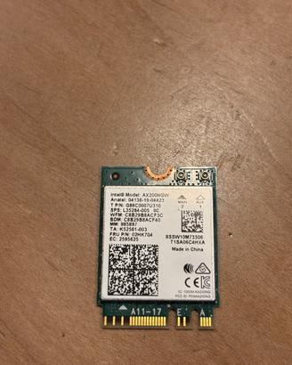 Scheda di rete AX200 NGW WiFi