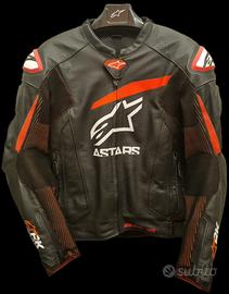 Completo Tuta Moto Alpinestars Pelle - COME NUOVO