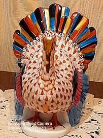 Oggetto "Tacchino di Finissima Porcellana" Herend