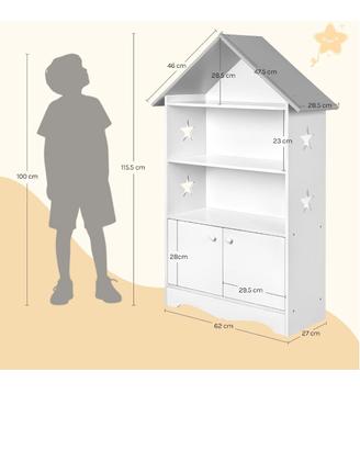 Libreria in Legno per Bambini, Scaffale 