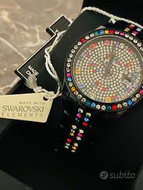 Orologio Toy Watch ME2OBK in Resina con Pietre Swa