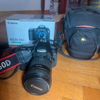 CANON EOS 60D con obbiettivo 18-135