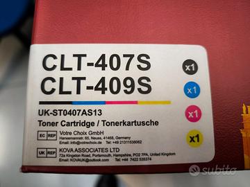KIT TONER PER SAMSUNG CLT407S/409S
