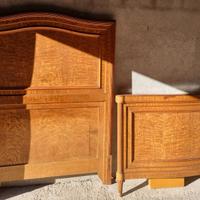 Struttura Letto in Legno Anni '60-'70