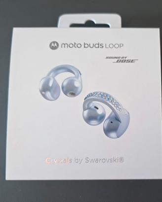 Cuffie moto buds loop bose swarovski