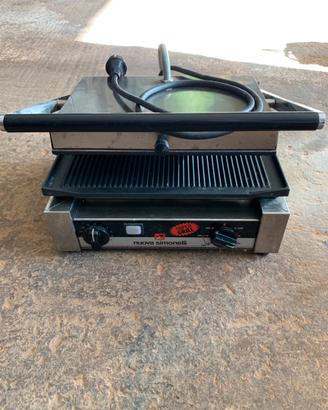 Piastra tostiera grill nuova simonelli