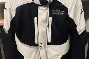 Giacca Alpinestars Andes Drystar Bianco/Nero
