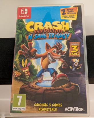 CRASH BANDICOOT N SANE TRILOGY NINTENDO SWITCH 