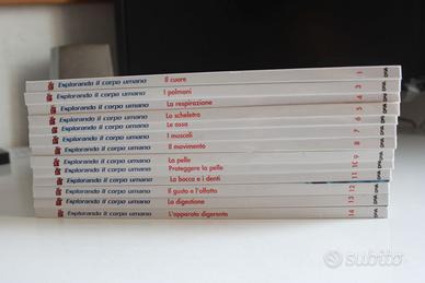 Lotto 13 Volumi Esplorando il Corpo Umano + allega