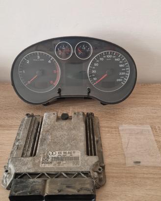 Kit accensione Ecu + cluster Aud A3 8P 2.0 TDI