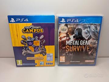 Metal Gear Survive & Two Point Campus 🇪🇺 PS4 PAL