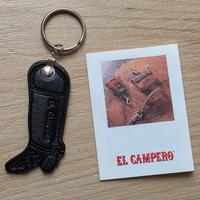 Portachiavi in pelle vintage El Campero anni 80