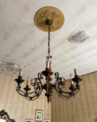 Lampadario Vintage a 5 Luci