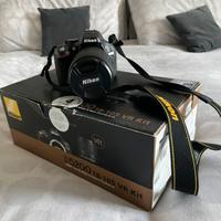 Nikon d5200 con kit 18-105