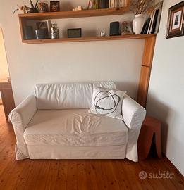 Divanoletto ikea bianco 2 posti