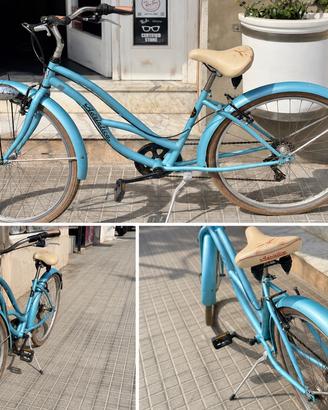 Bicicletta Adriatica celeste