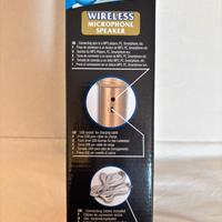 Microfono wireless con altoparlante bontempi