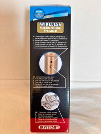 Microfono wireless con altoparlante bontempi