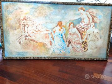 Quadro 75x145 raffigurante Carro di Apollo