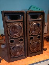 Coppia casse MALONE 300W Rms